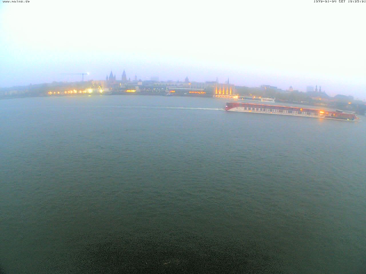 Archiv Foto Webcam Rheinufer Mainz-Kastel