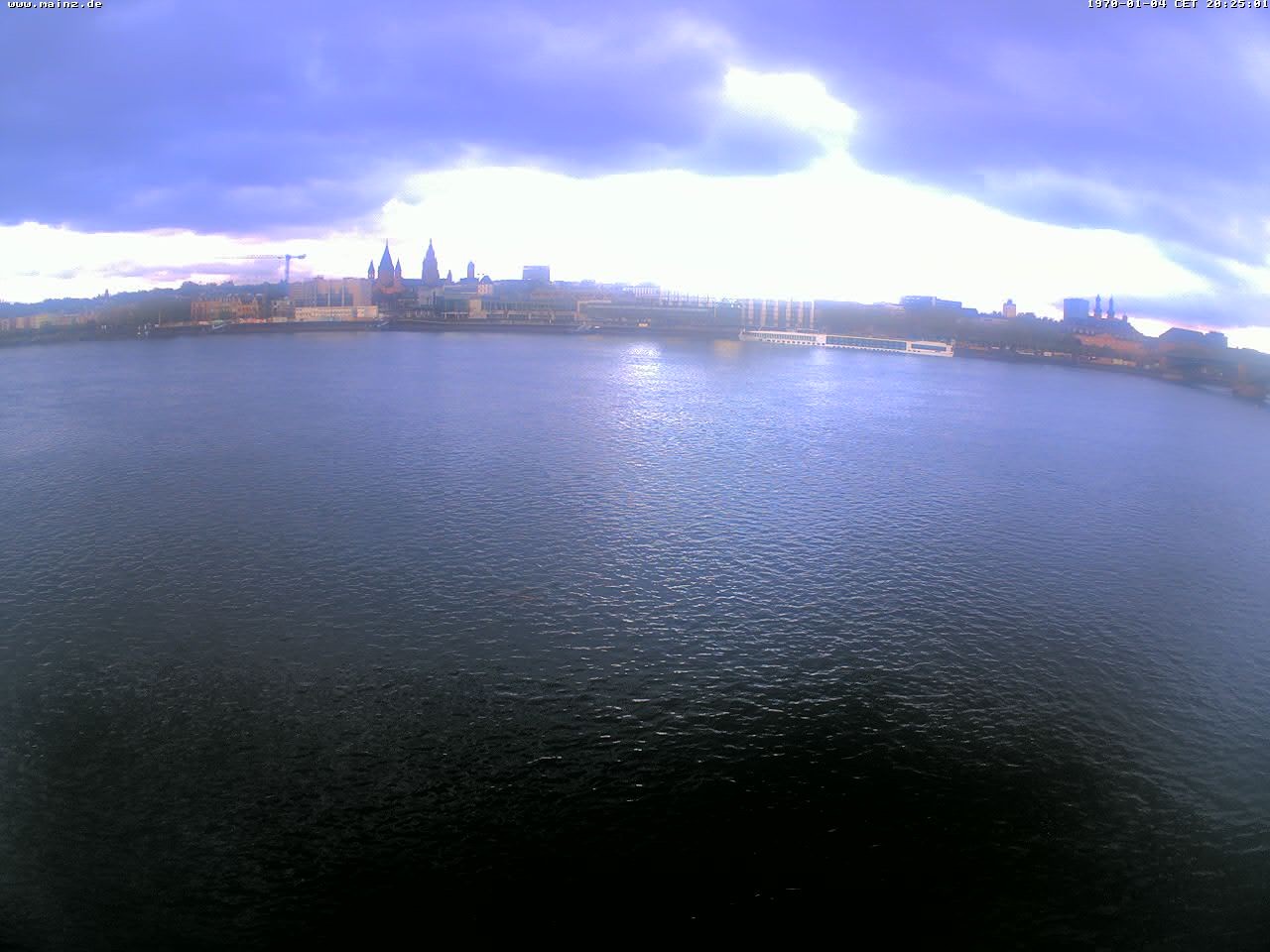 Archiv Foto Webcam Rheinufer Mainz-Kastel