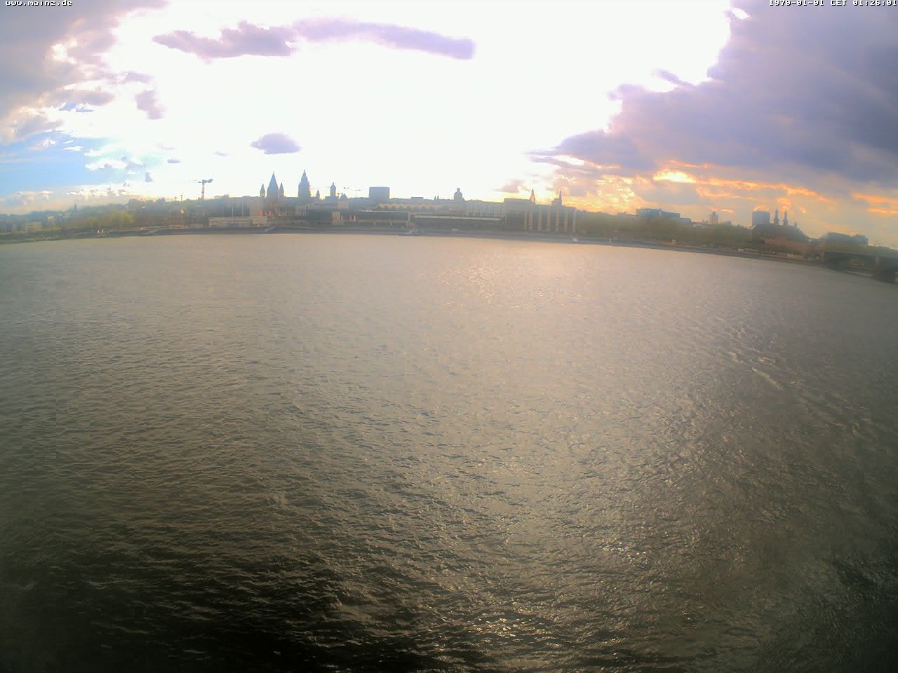 Archiv Foto Webcam Rheinufer Mainz-Kastel