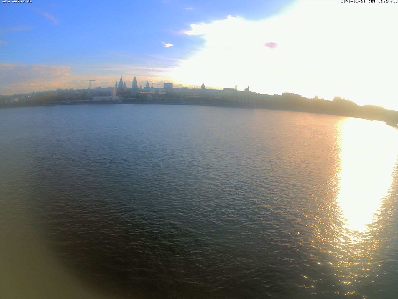 Archiv Foto Webcam Rheinufer Mainz-Kastel