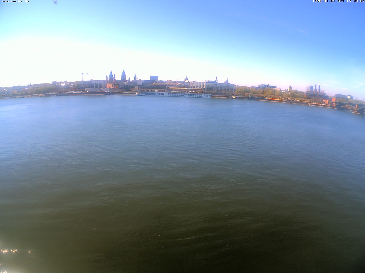 Archiv Foto Webcam Rheinufer Mainz-Kastel