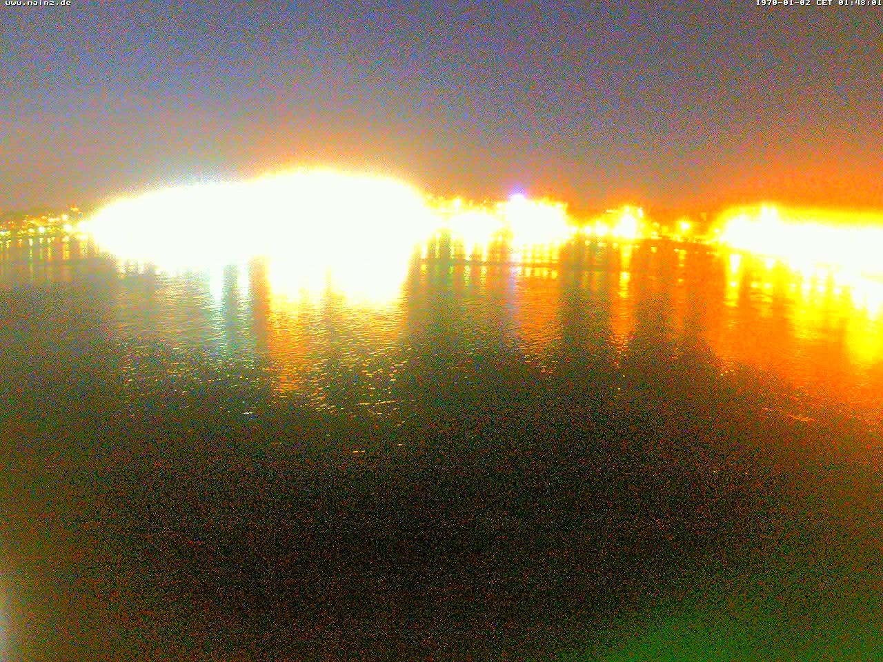 Archiv Foto Webcam Rheinufer Mainz-Kastel