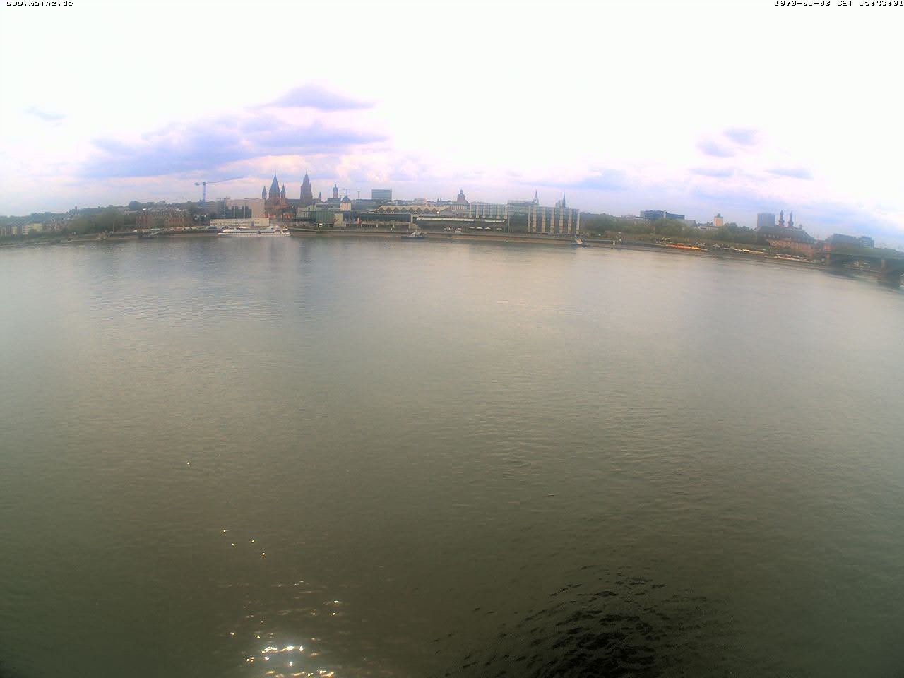 Archiv Foto Webcam Rheinufer Mainz-Kastel