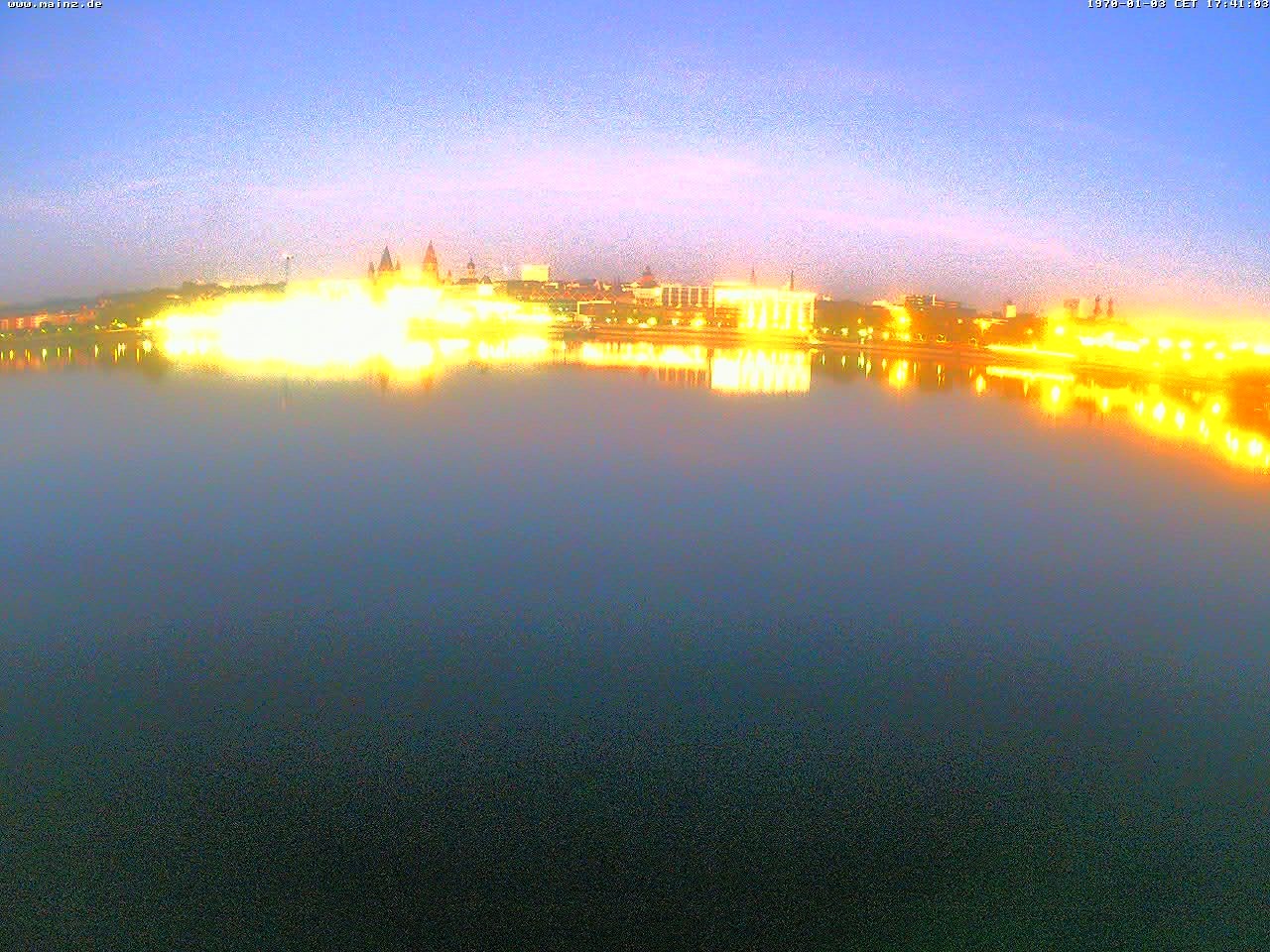 Archiv Foto Webcam Rheinufer Mainz-Kastel