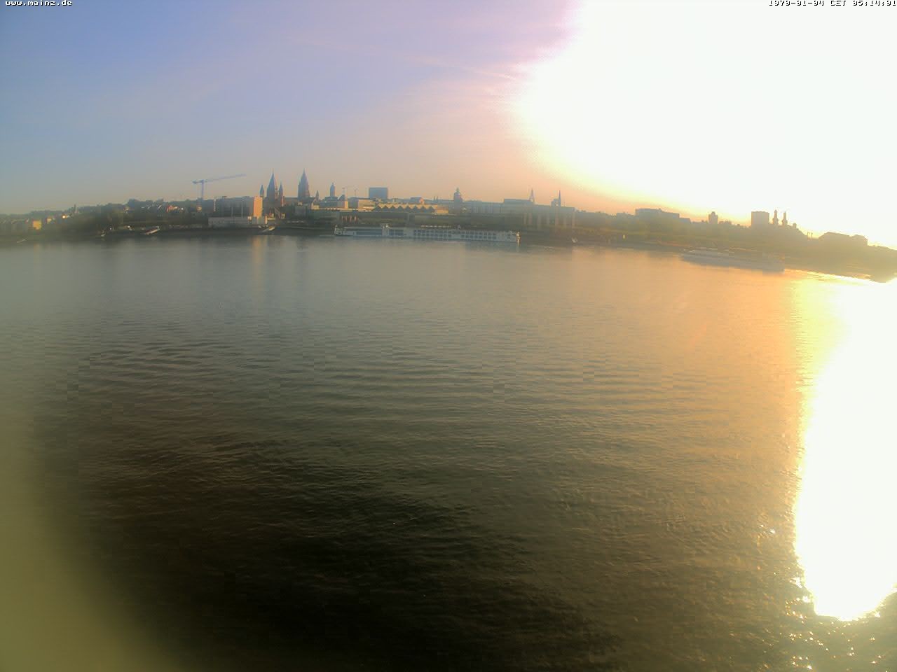 Archiv Foto Webcam Rheinufer Mainz-Kastel