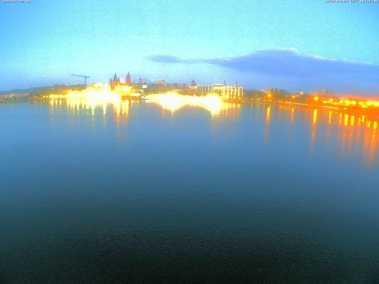 Archived image Webcam Rhine bank Mainz-Kastel