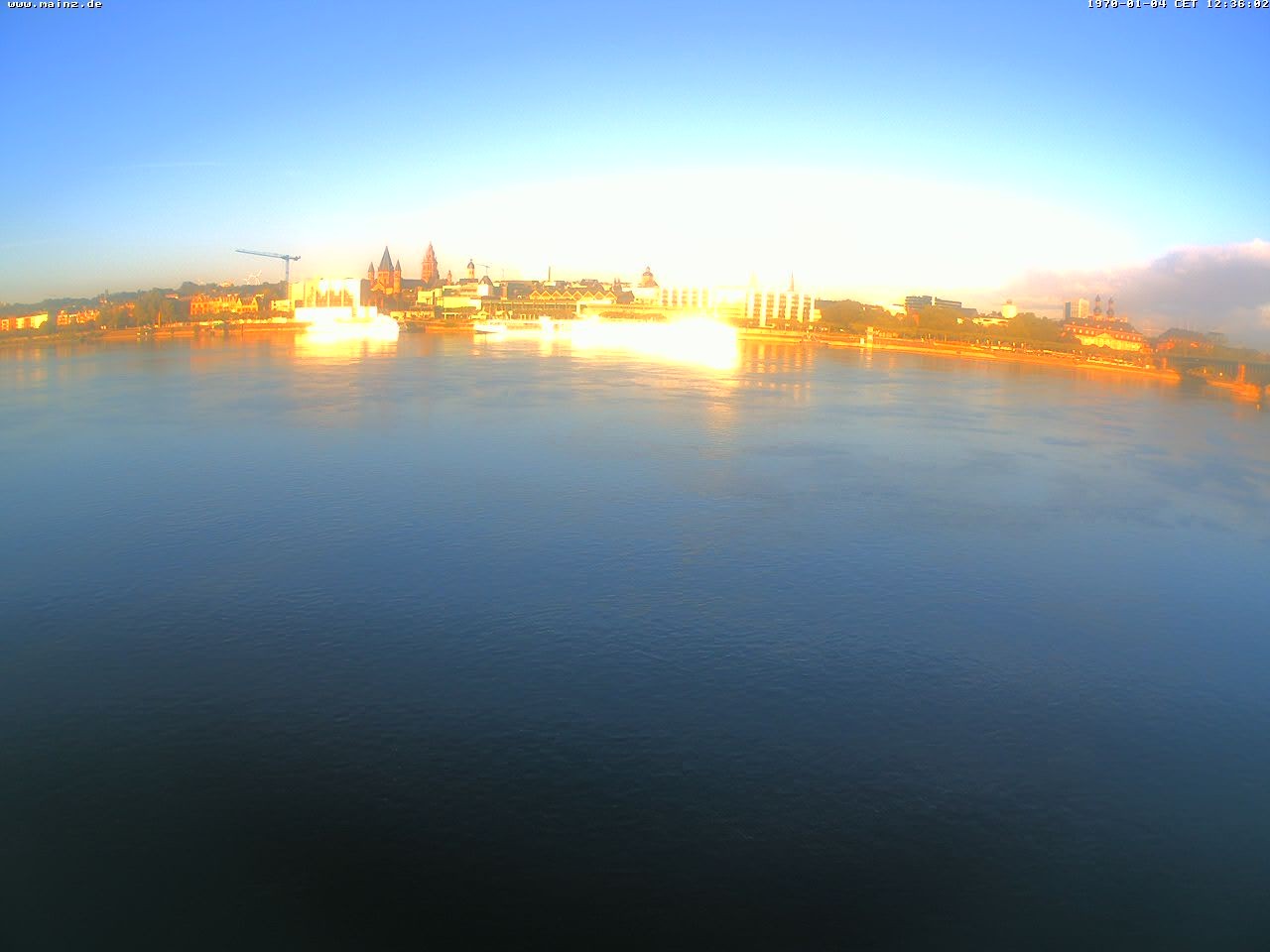 Archived image Webcam Rhine bank Mainz-Kastel