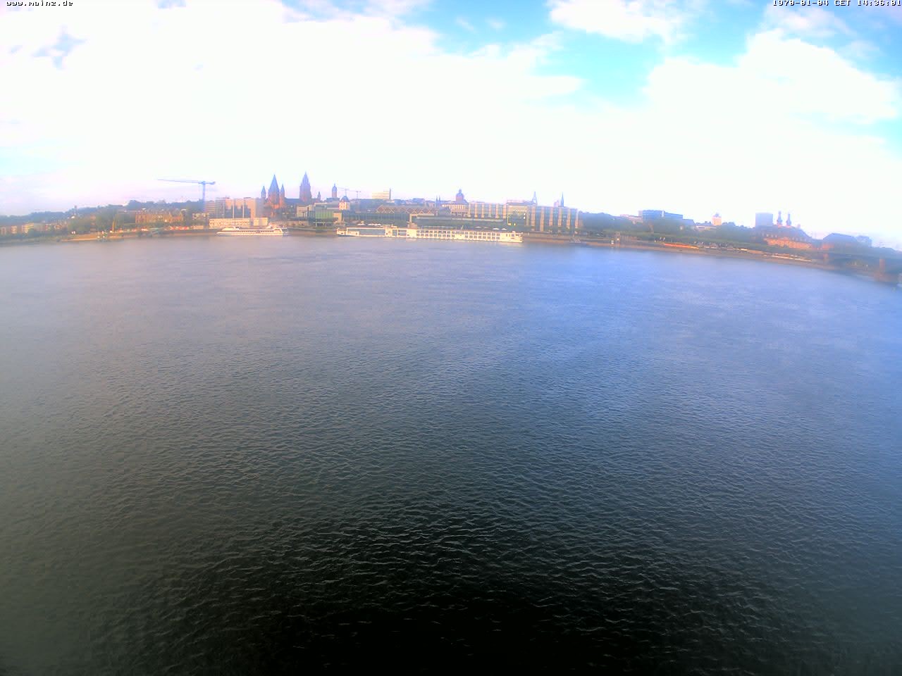 Archived image Webcam Rhine bank Mainz-Kastel