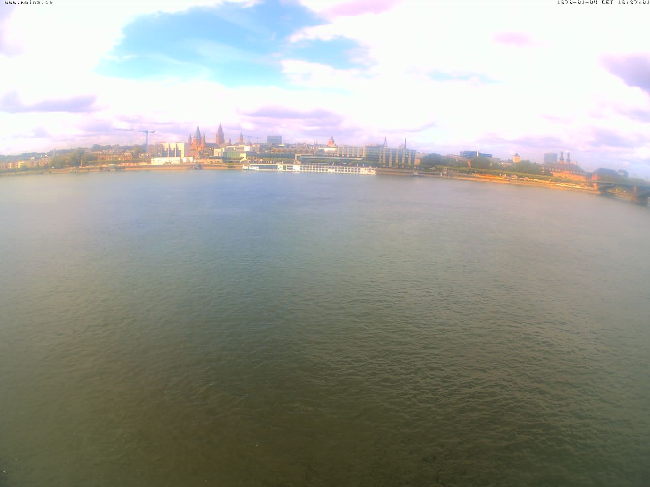 Archived image Webcam Rhine bank Mainz-Kastel