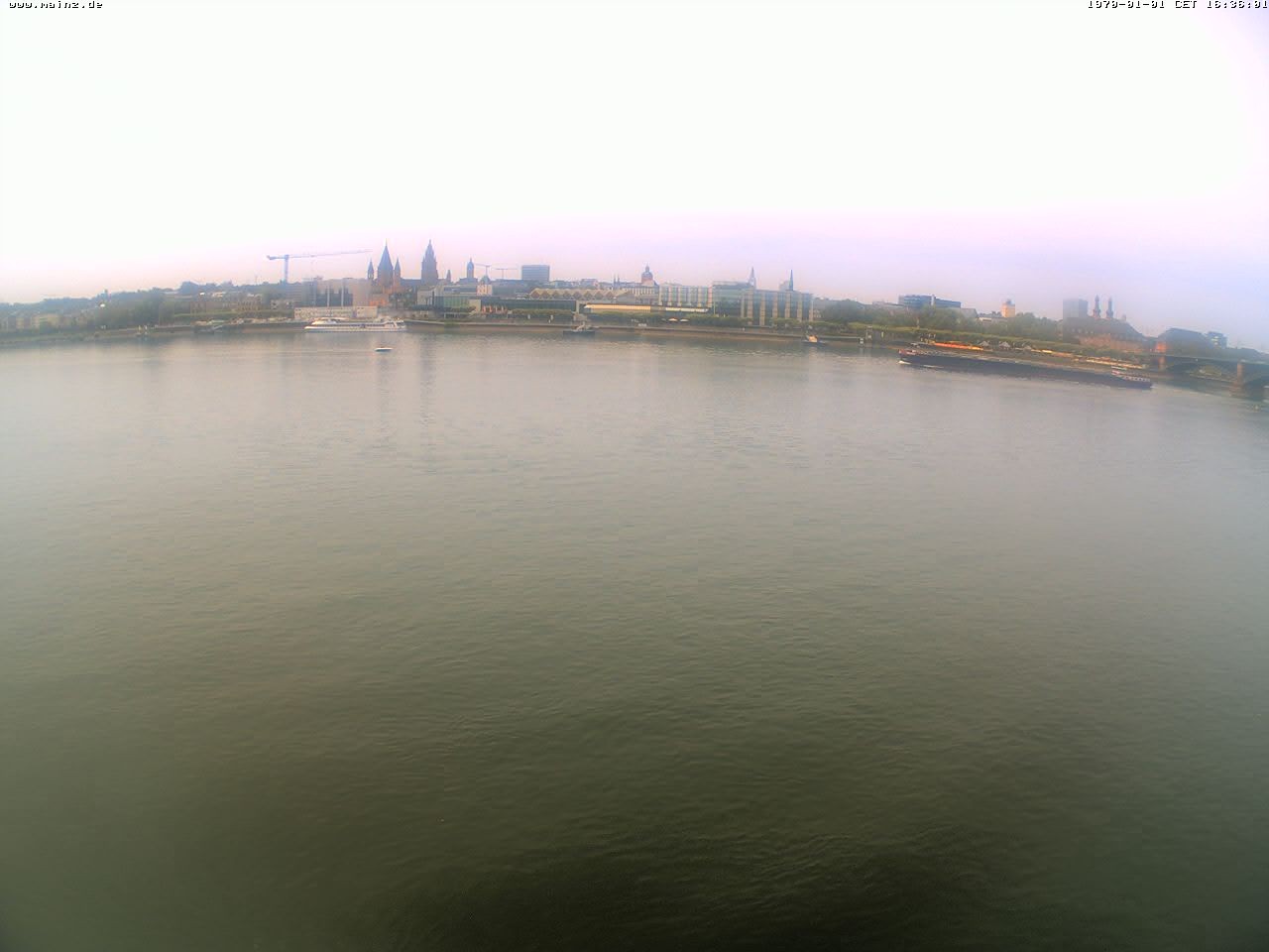 Archiv Foto Webcam Rheinufer Mainz-Kastel