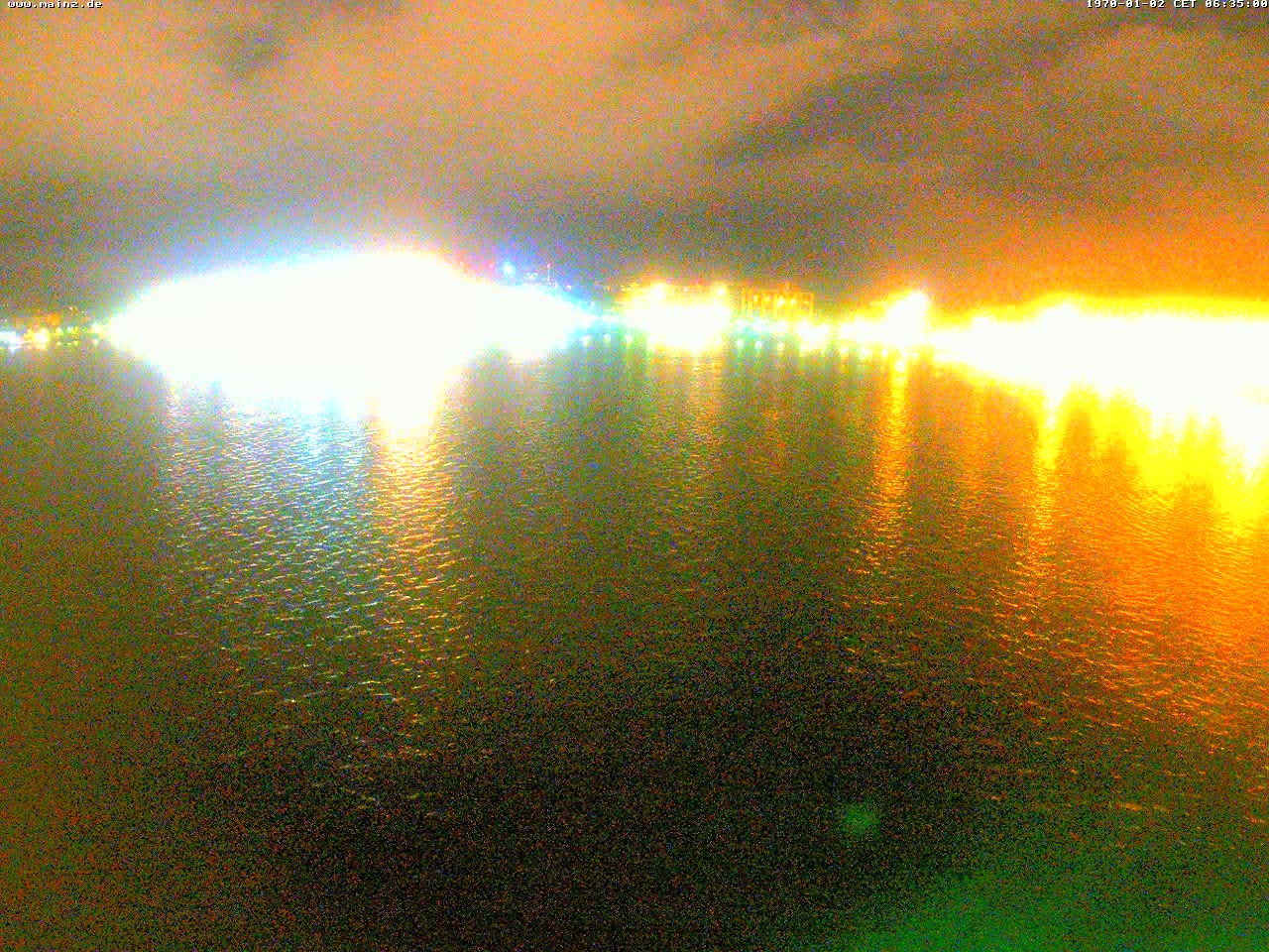 Archiv Foto Webcam Rheinufer Mainz-Kastel