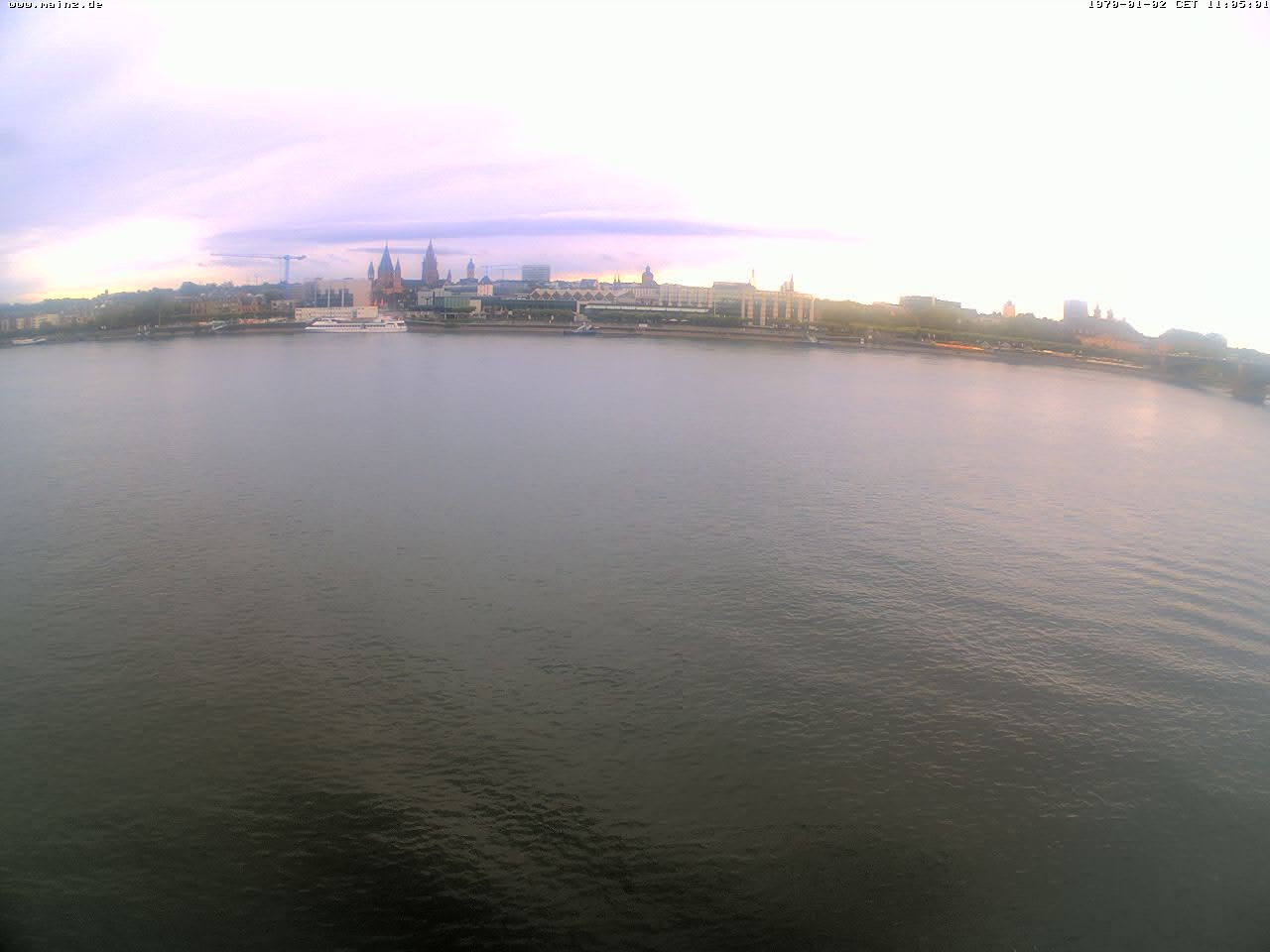 Archiv Foto Webcam Rheinufer Mainz-Kastel