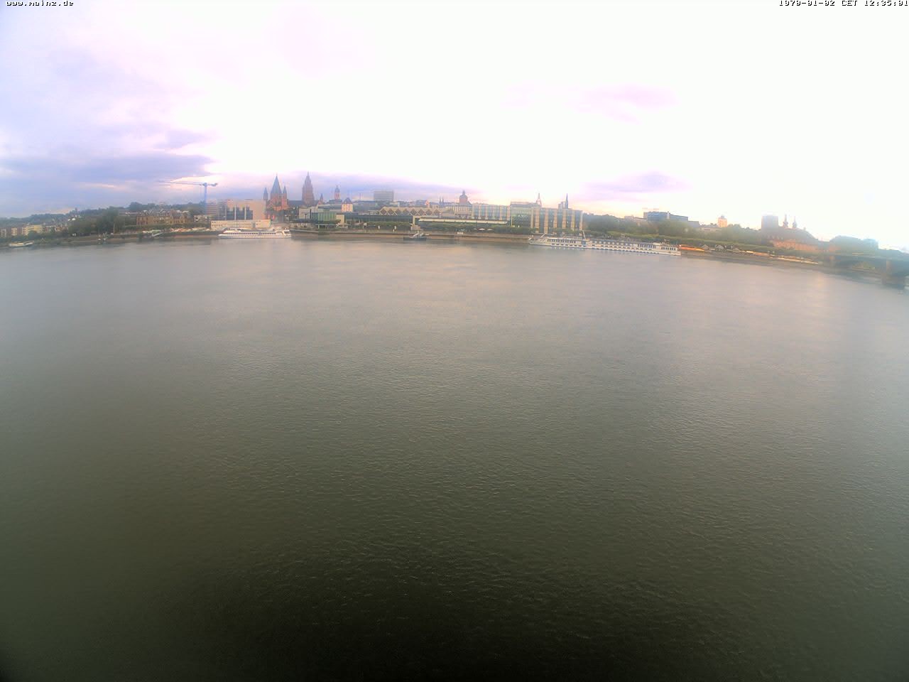 Archiv Foto Webcam Rheinufer Mainz-Kastel