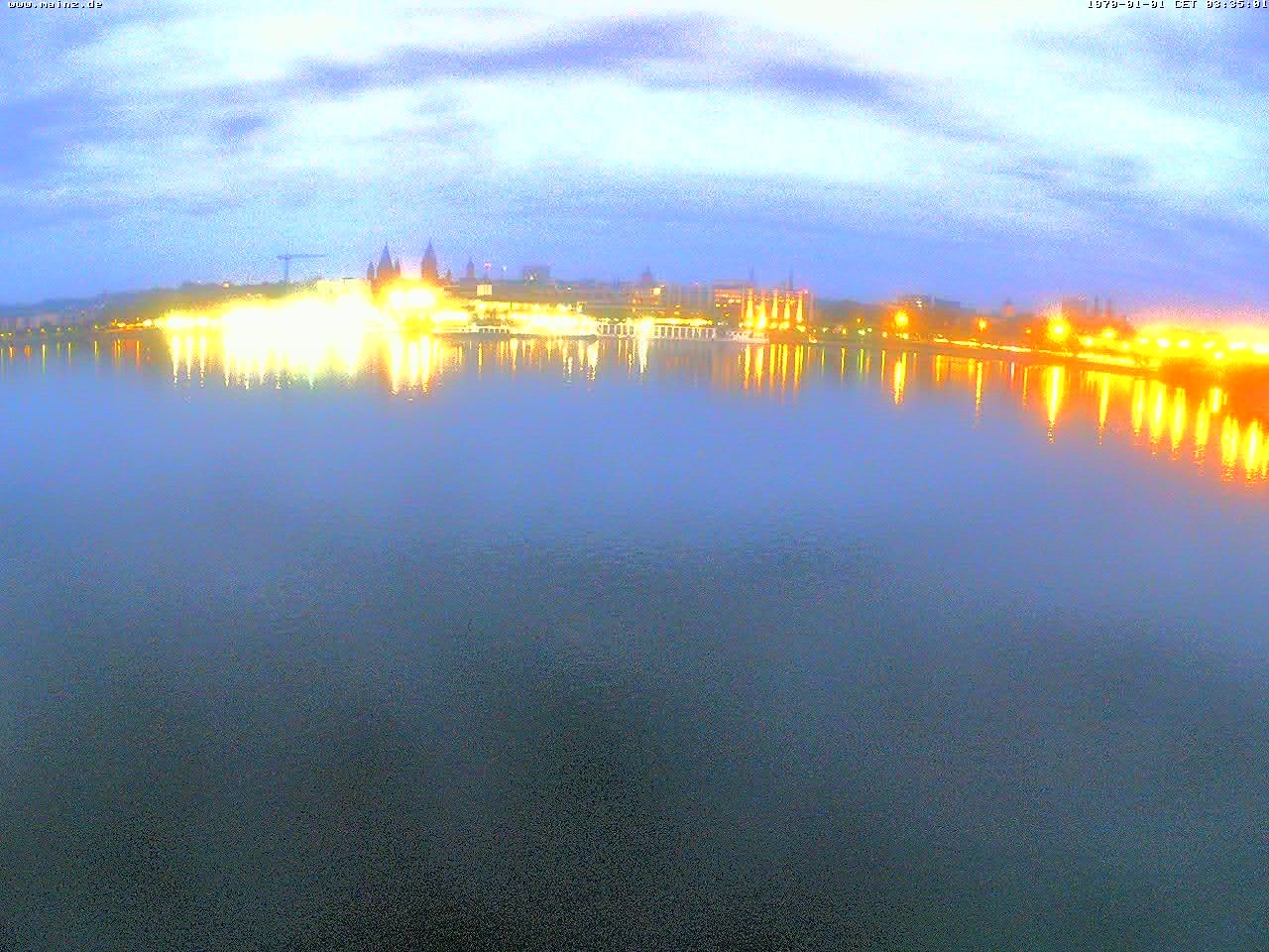Archiv Foto Webcam Rheinufer Mainz-Kastel
