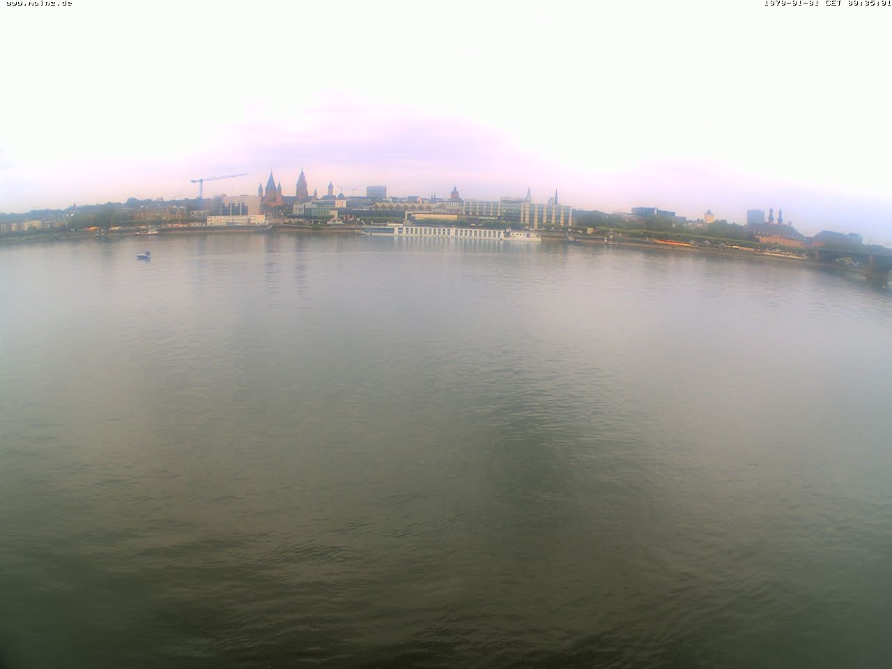 Archiv Foto Webcam Rheinufer Mainz-Kastel