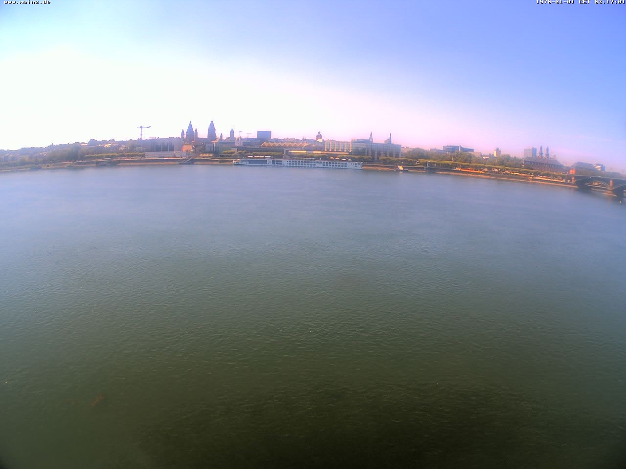 Archiv Foto Webcam Rheinufer Mainz-Kastel