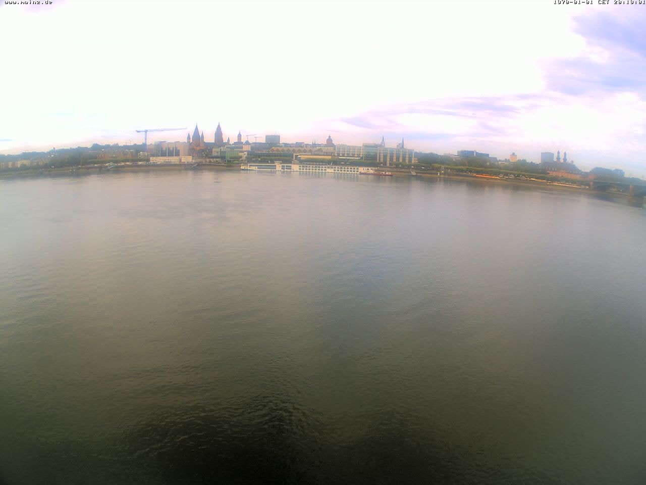 Archived image Webcam Rhine bank Mainz-Kastel