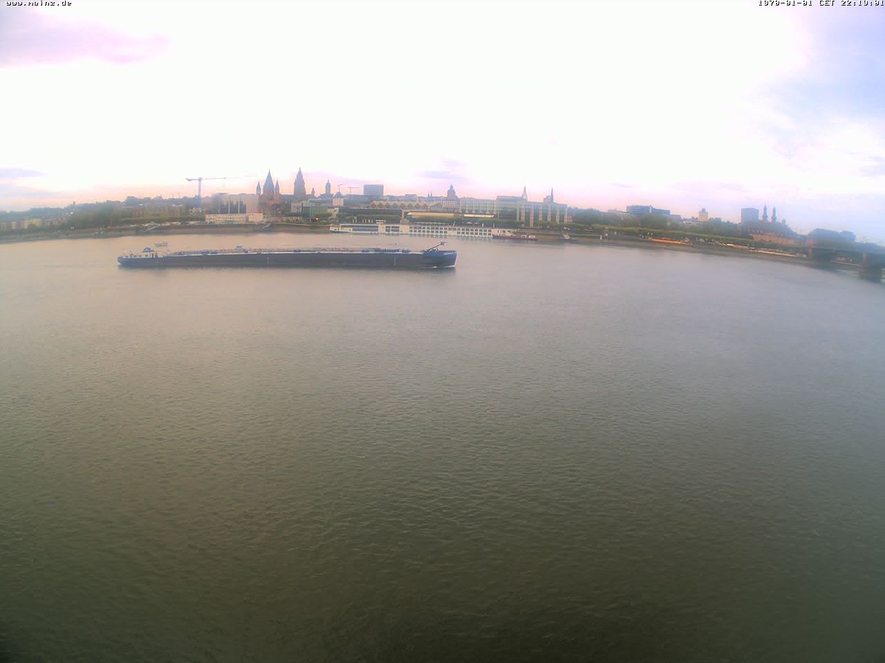 Archived image Webcam Rhine bank Mainz-Kastel
