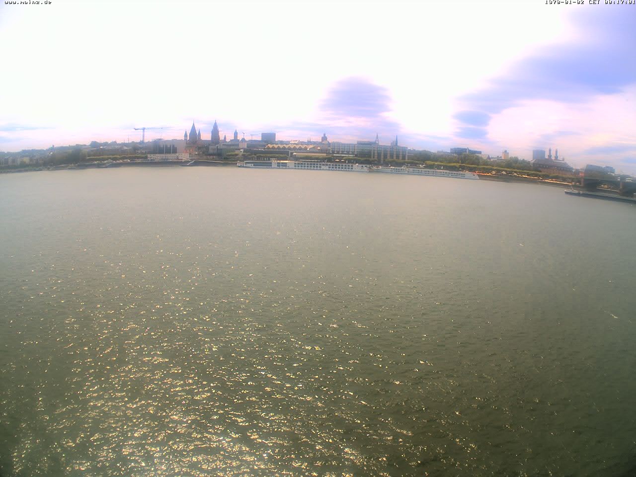 Archived image Webcam Rhine bank Mainz-Kastel