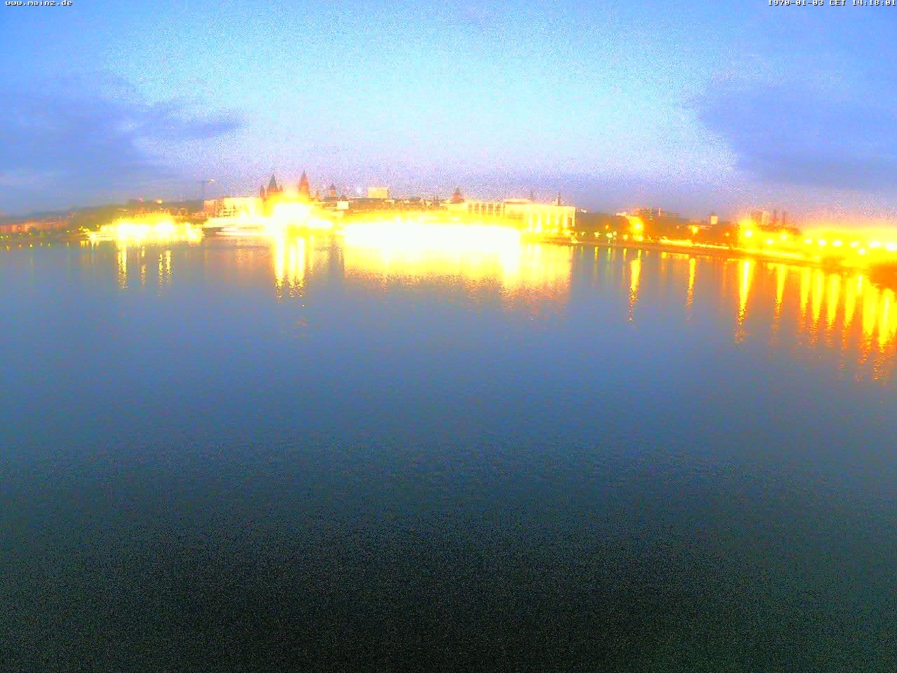 Archiv Foto Webcam Rheinufer Mainz-Kastel