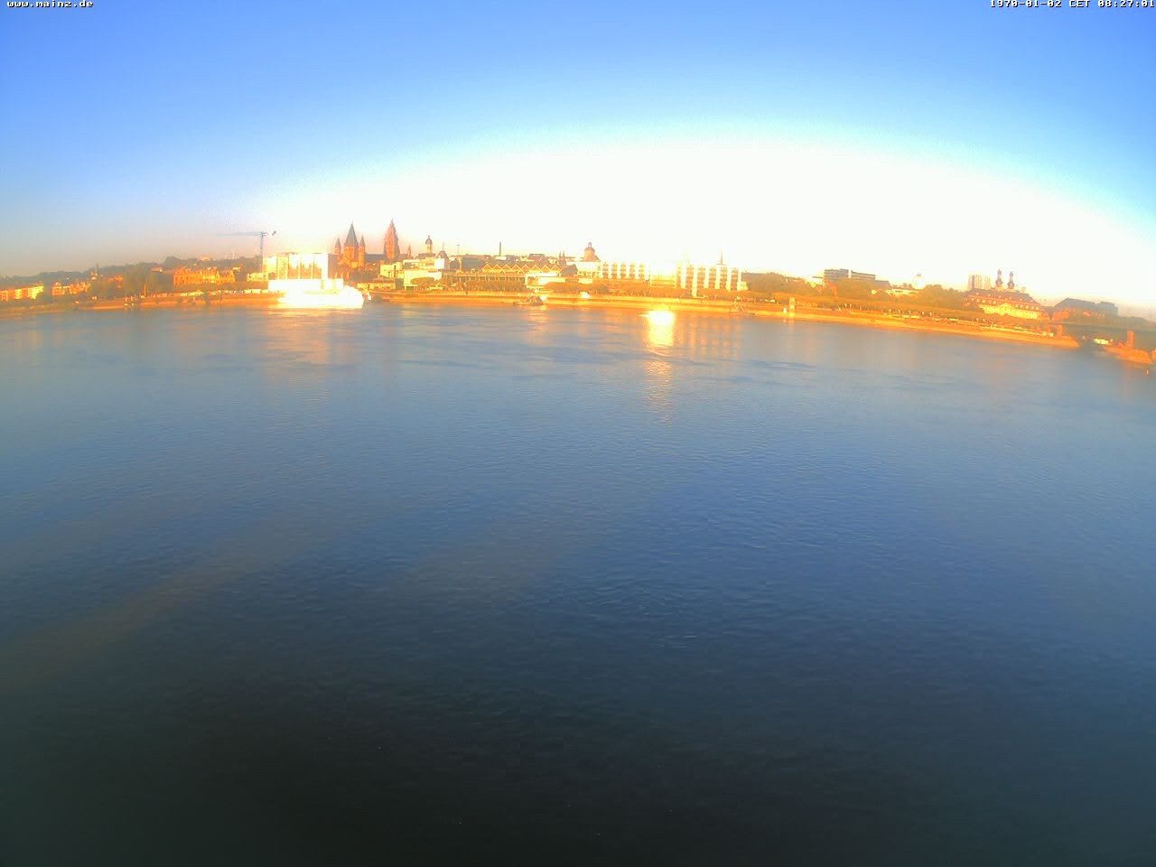Archived image Webcam Rhine bank Mainz-Kastel