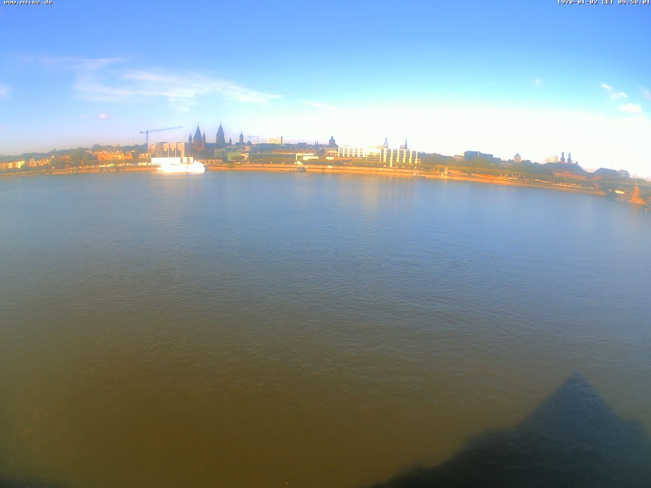 Archived image Webcam Rhine bank Mainz-Kastel