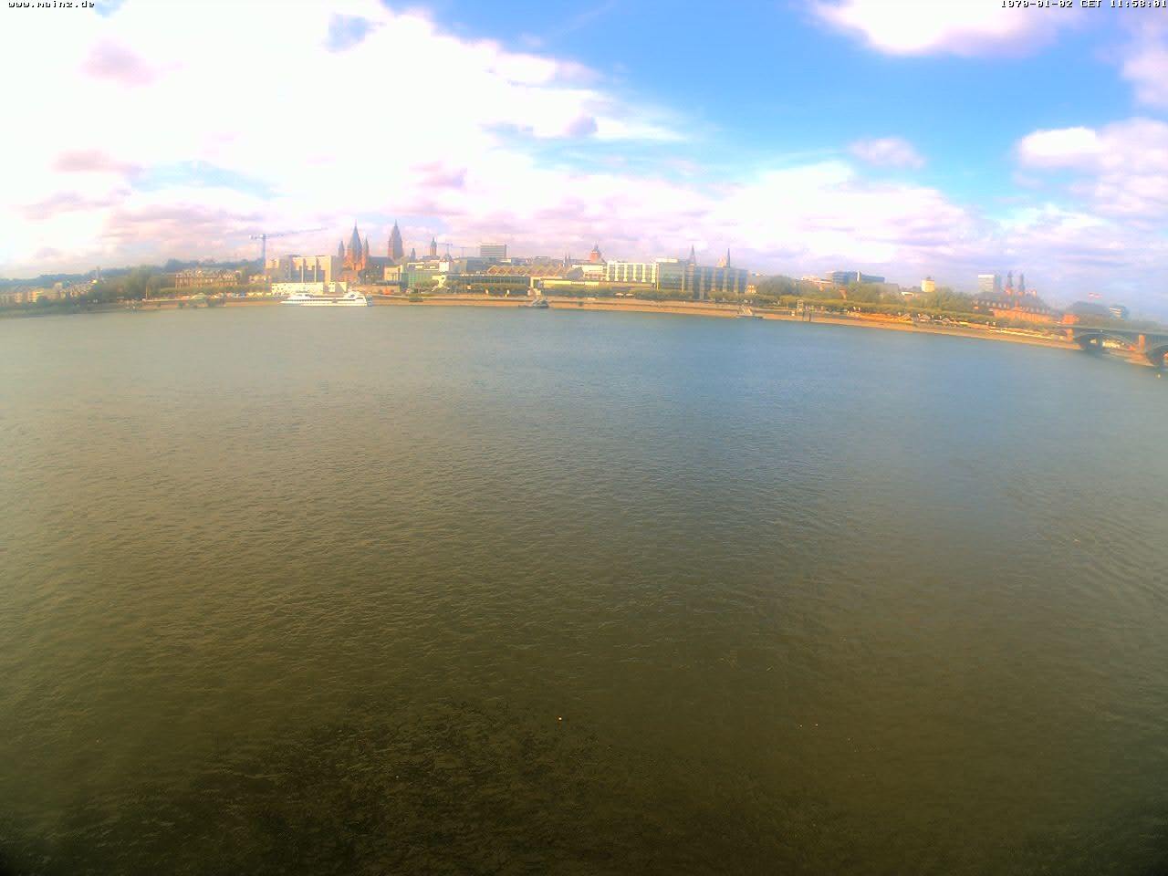 Archived image Webcam Rhine bank Mainz-Kastel