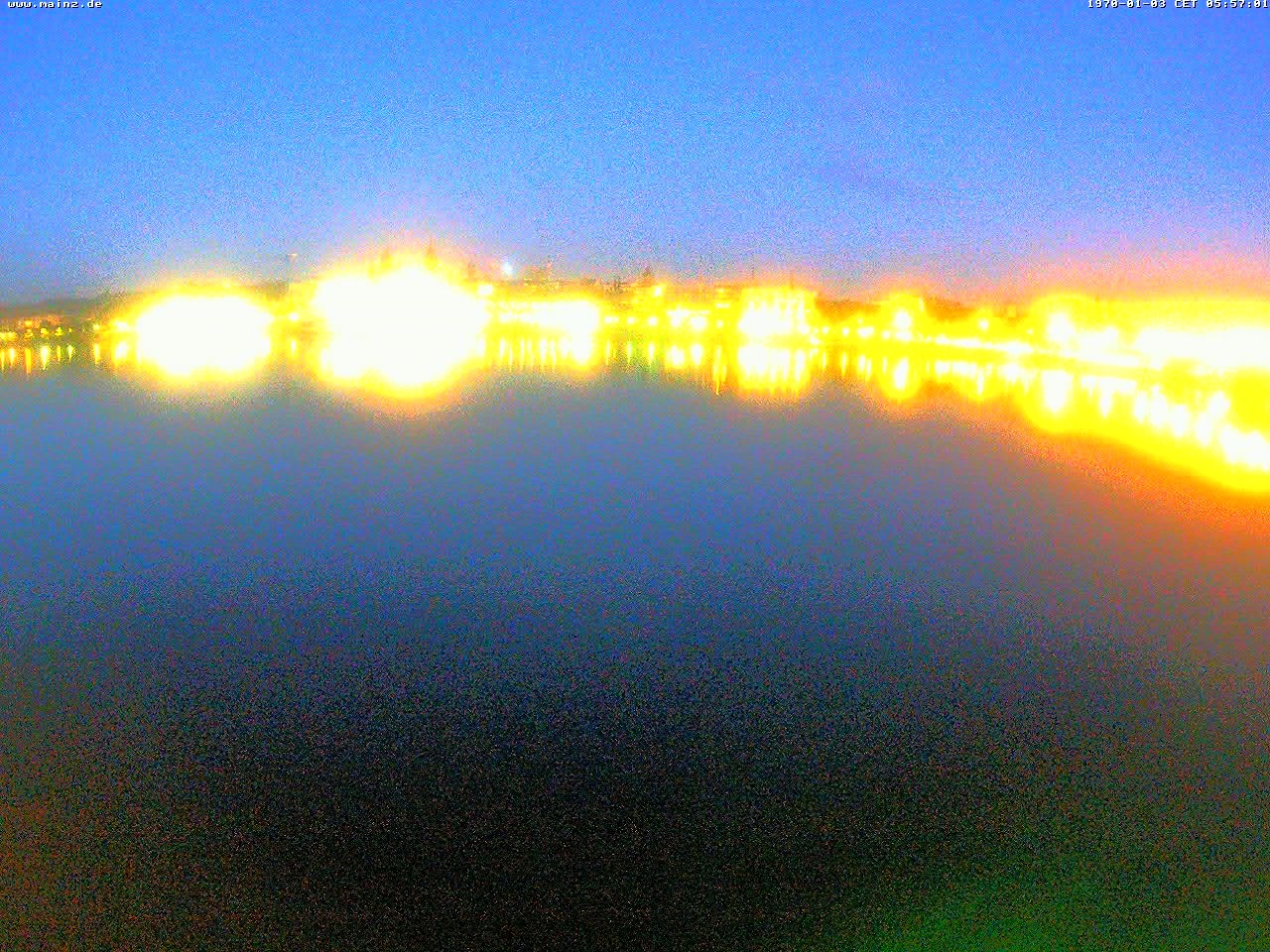 Archiv Foto Webcam Rheinufer Mainz-Kastel