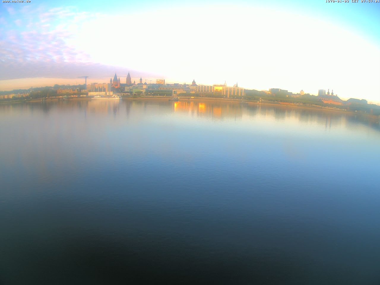 Archiv Foto Webcam Rheinufer Mainz-Kastel