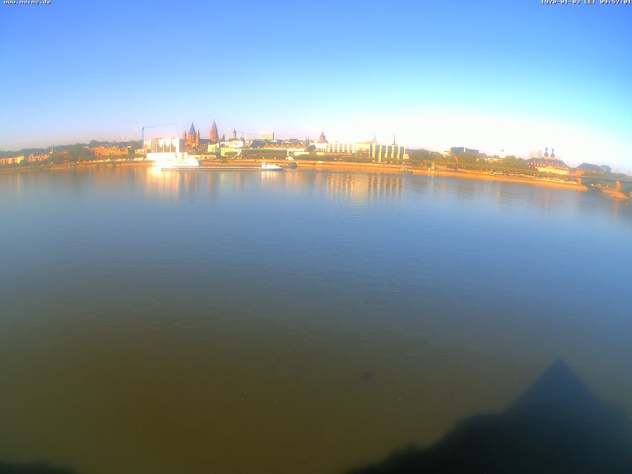 Archiv Foto Webcam Rheinufer Mainz-Kastel