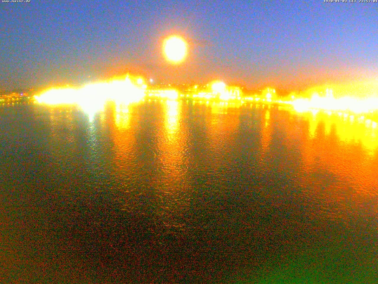 Archiv Foto Webcam Rheinufer Mainz-Kastel