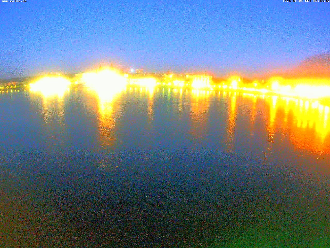 Archived image Webcam Rhine bank Mainz-Kastel