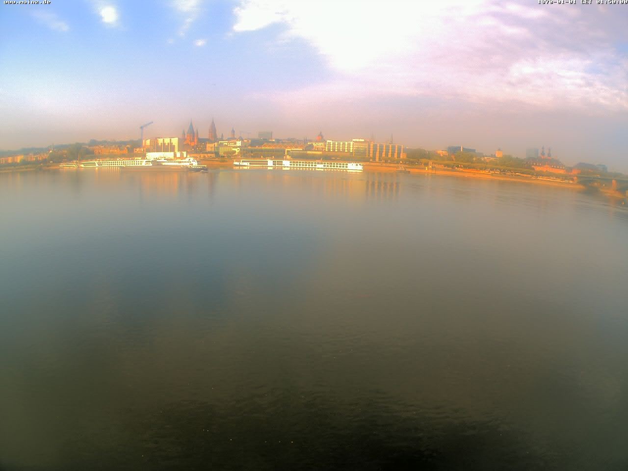 Archived image Webcam Rhine bank Mainz-Kastel