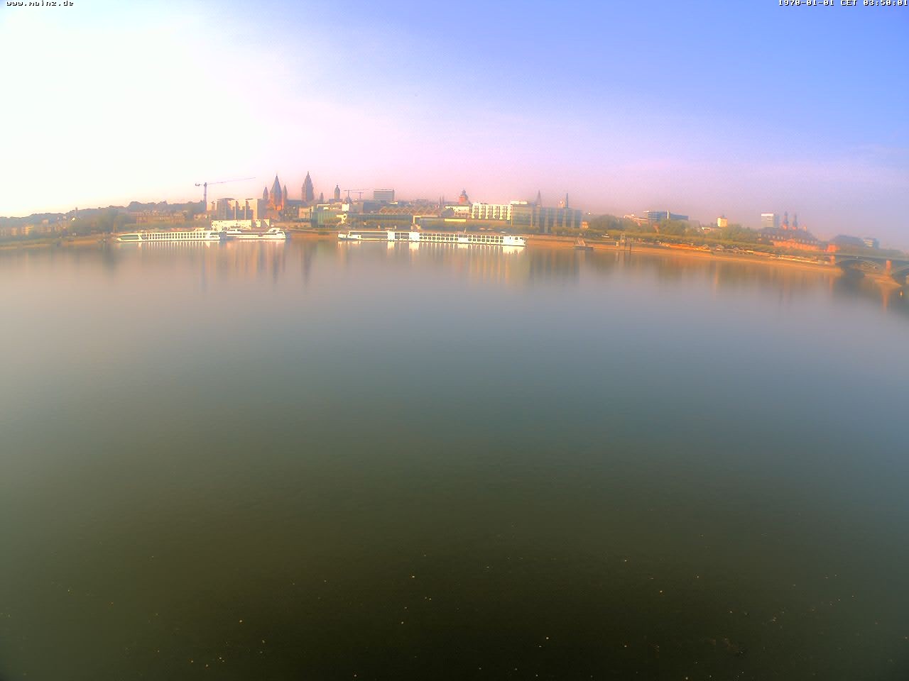 Archived image Webcam Rhine bank Mainz-Kastel