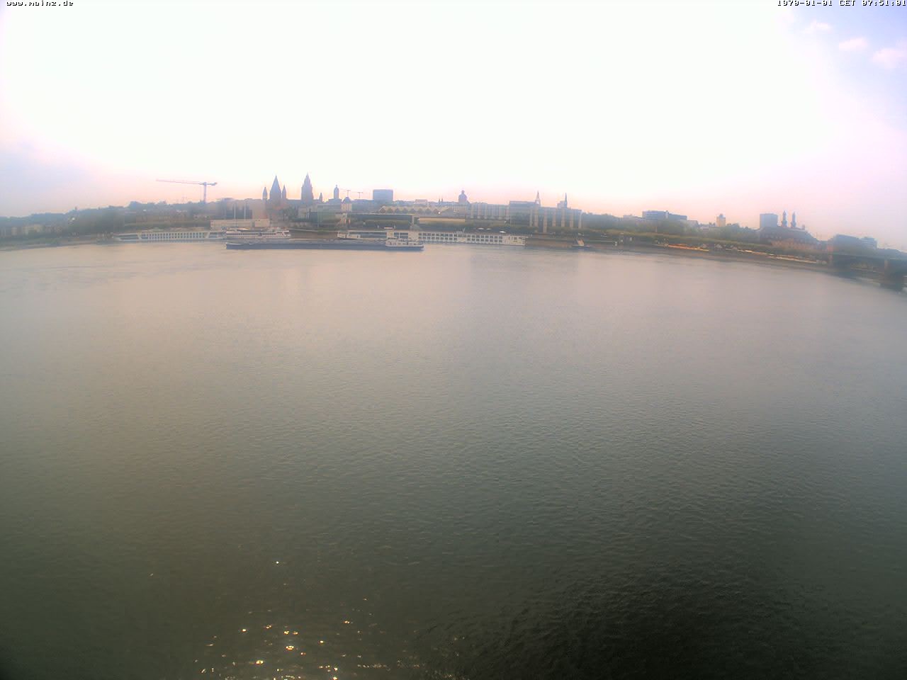 Archived image Webcam Rhine bank Mainz-Kastel