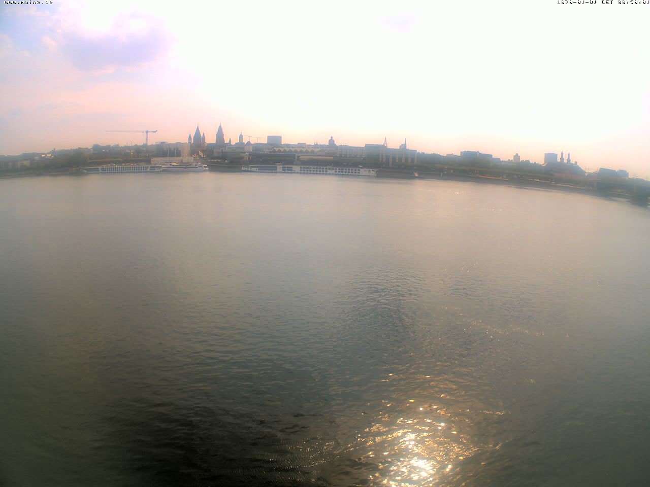 Archived image Webcam Rhine bank Mainz-Kastel