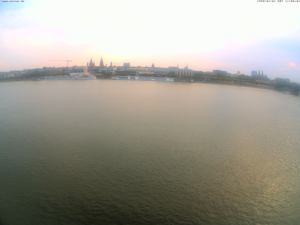 Archived image Webcam Rhine bank Mainz-Kastel