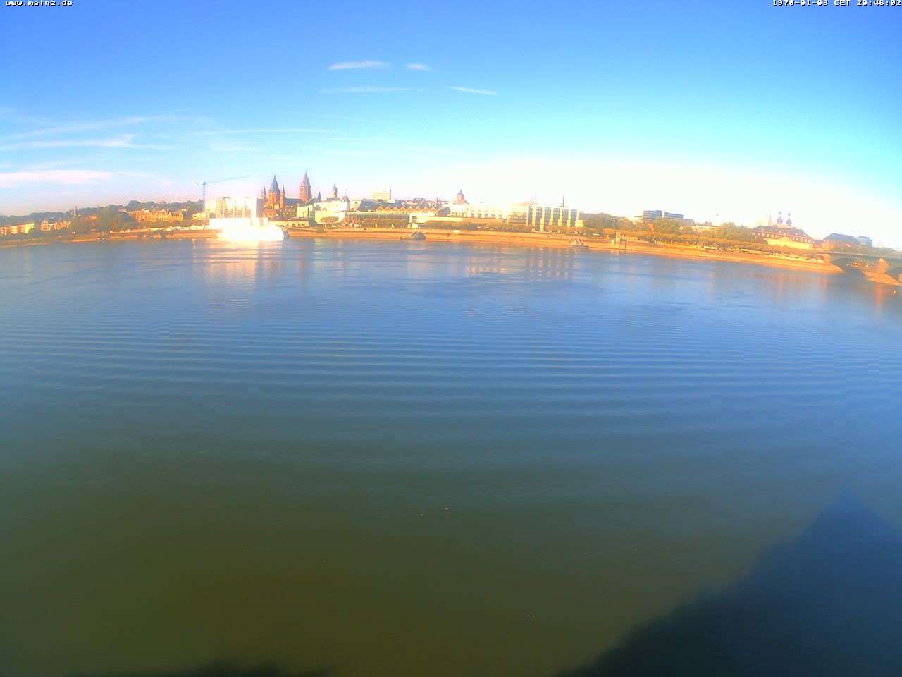 Archiv Foto Webcam Rheinufer Mainz-Kastel