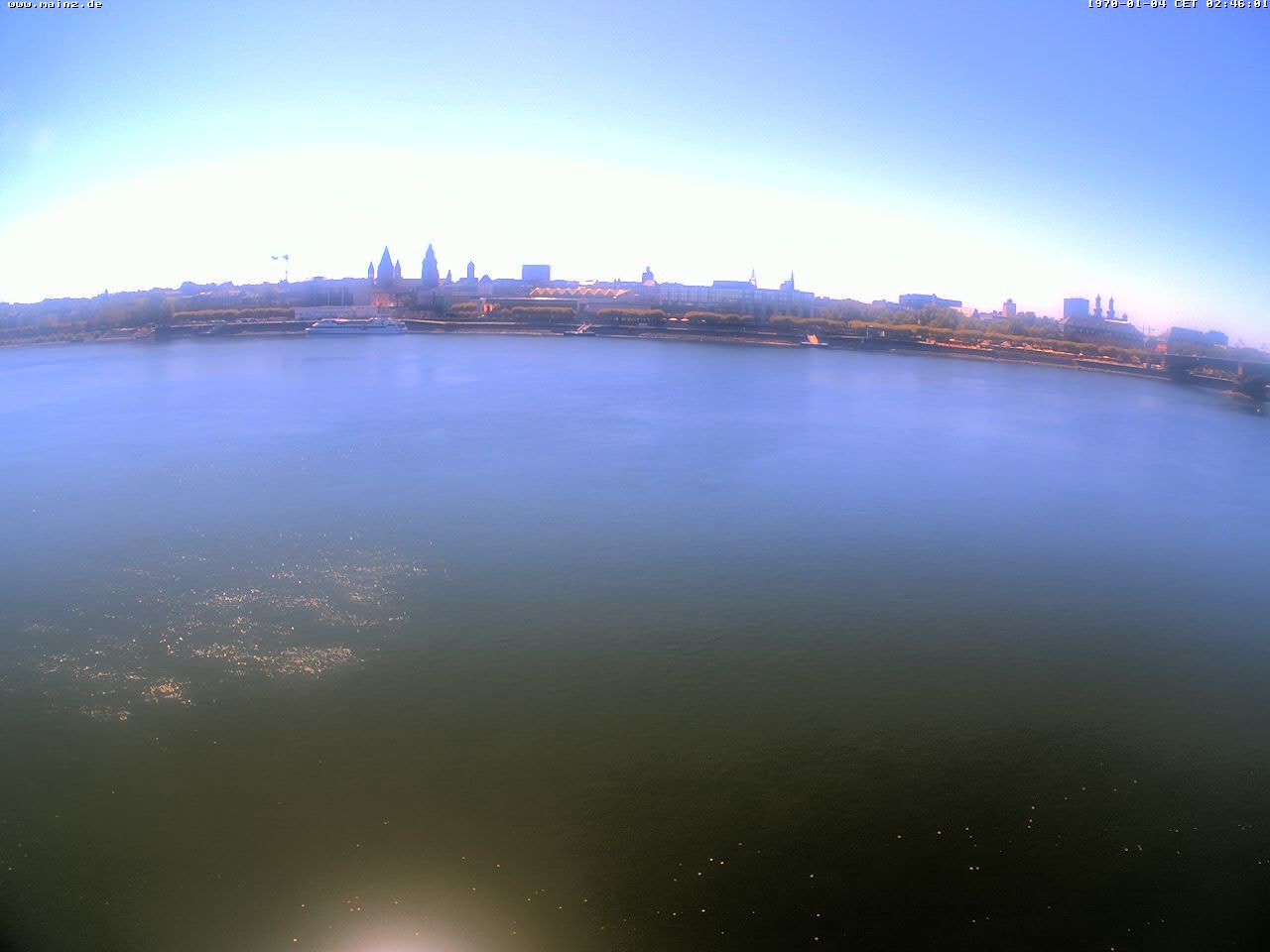 Archiv Foto Webcam Rheinufer Mainz-Kastel