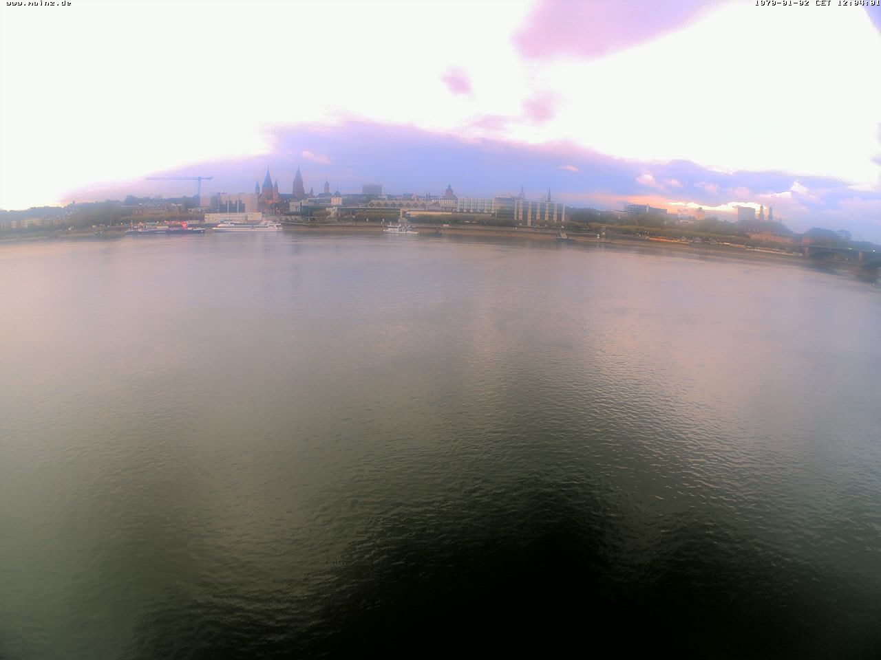 Archived image Webcam Rhine bank Mainz-Kastel