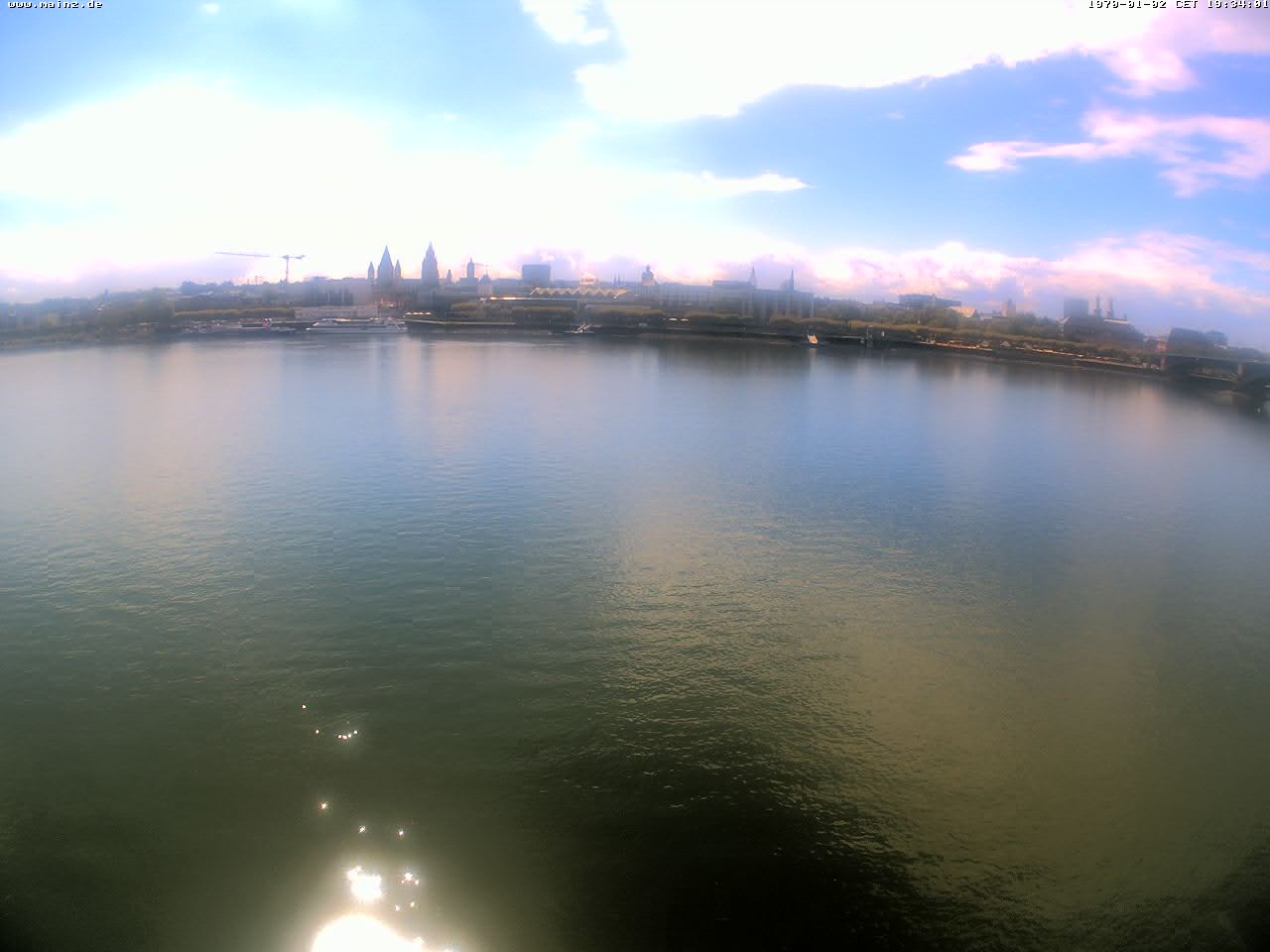 Archived image Webcam Rhine bank Mainz-Kastel