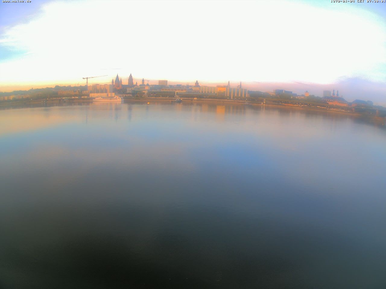 Archiv Foto Webcam Rheinufer Mainz-Kastel