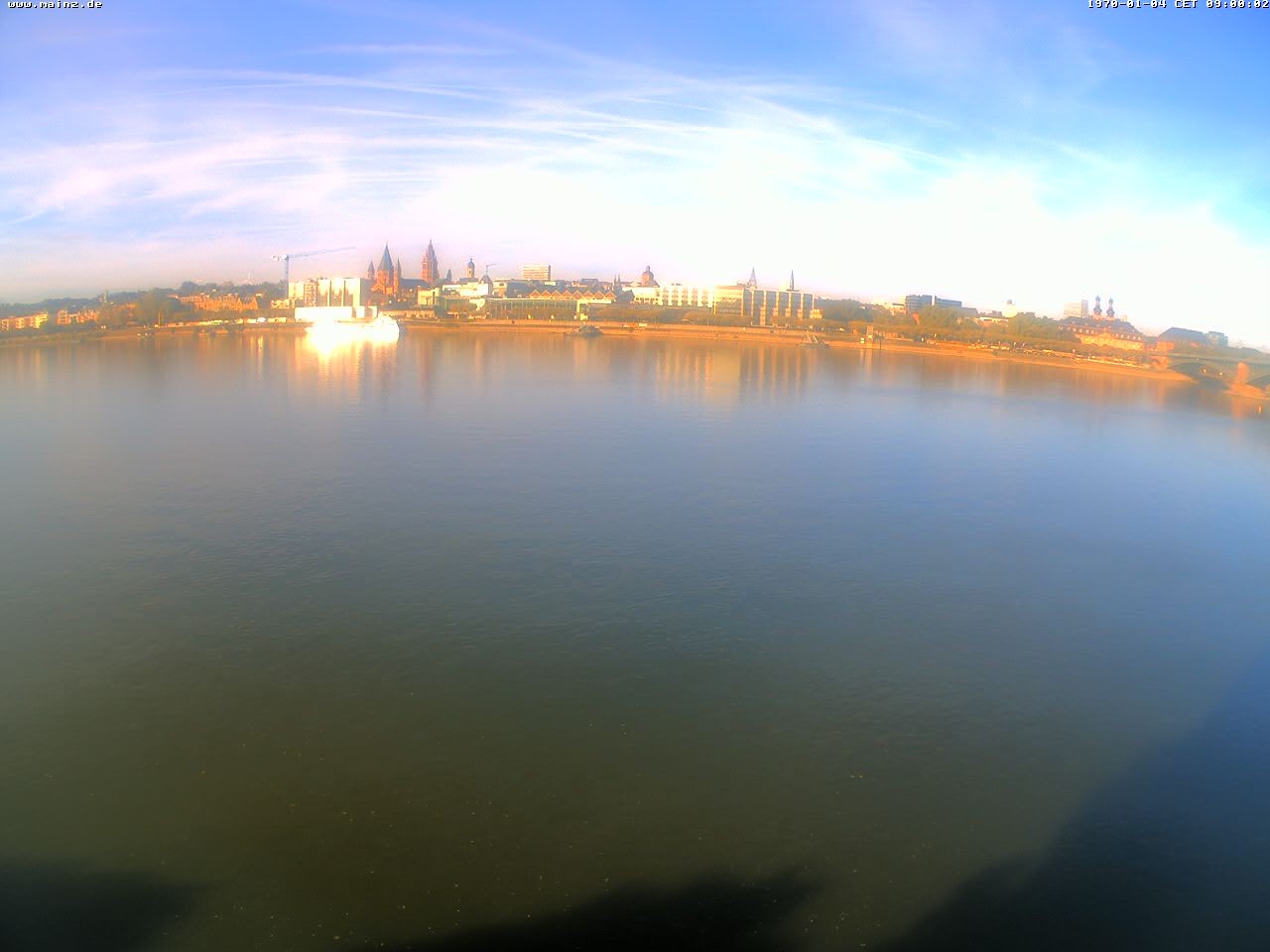 Archiv Foto Webcam Rheinufer Mainz-Kastel