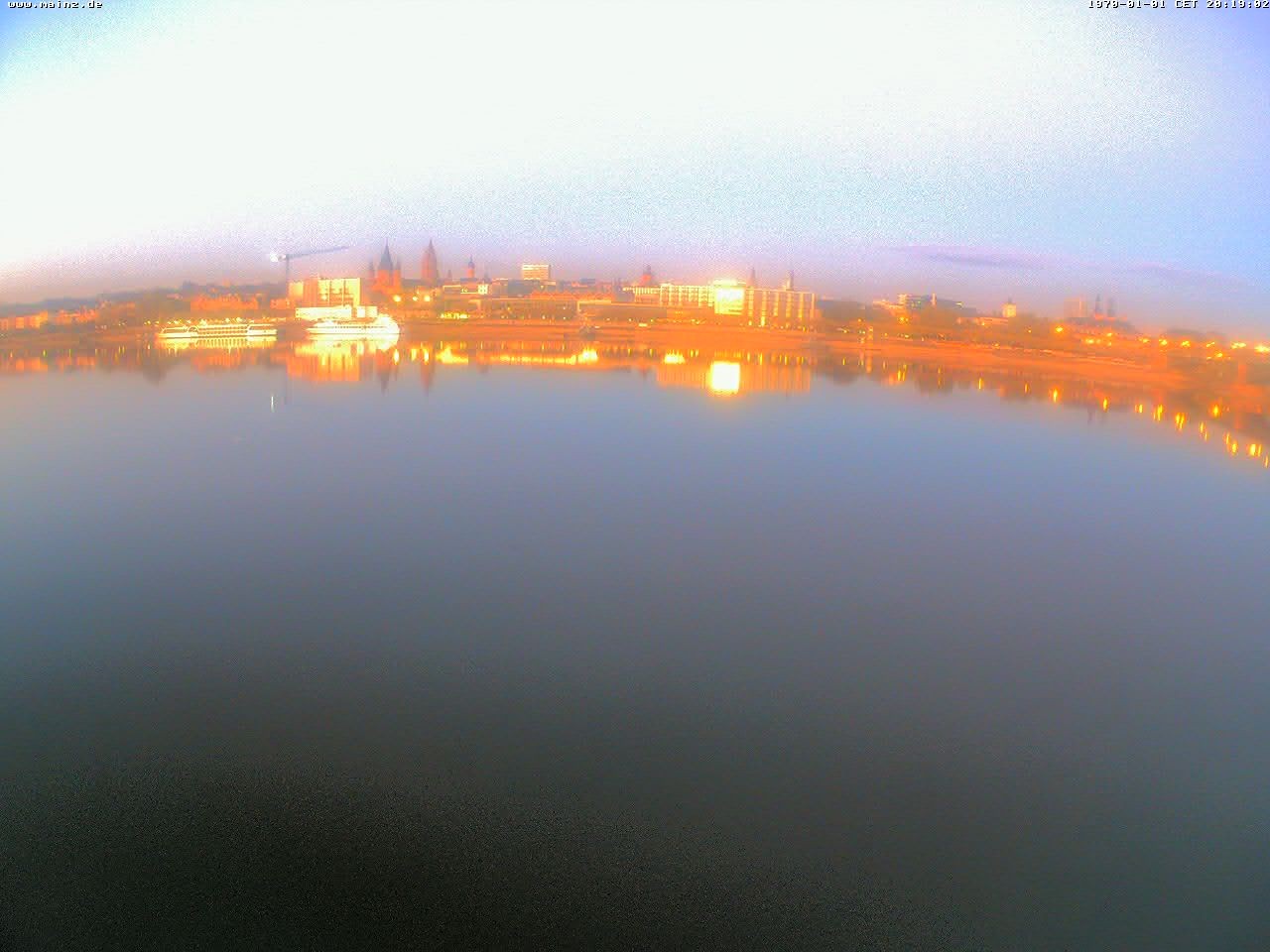 Archiv Foto Webcam Rheinufer Mainz-Kastel