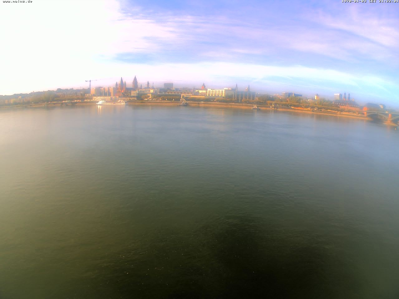 Archived image Webcam Rhine bank Mainz-Kastel