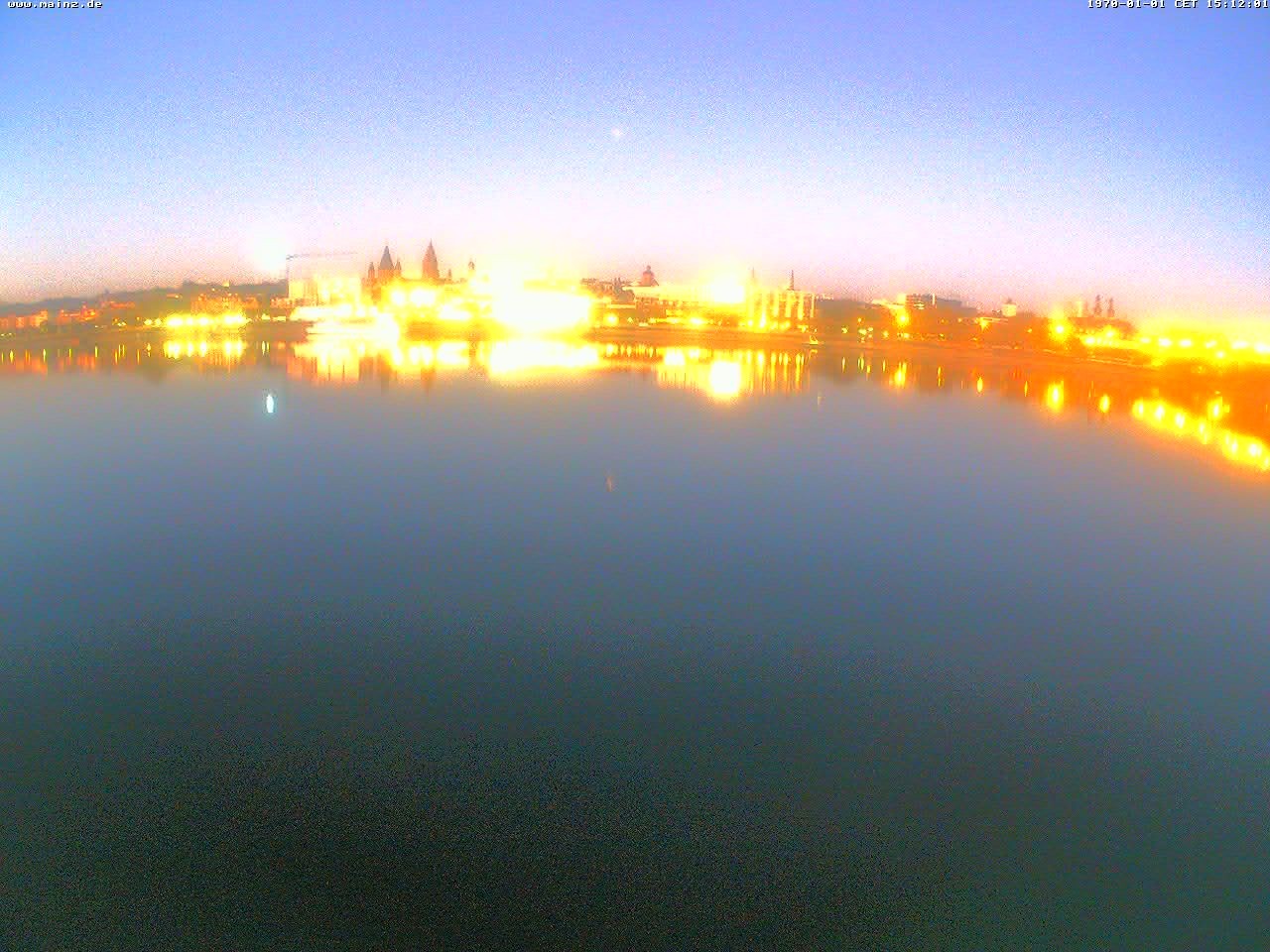 Archiv Foto Webcam Rheinufer Mainz-Kastel