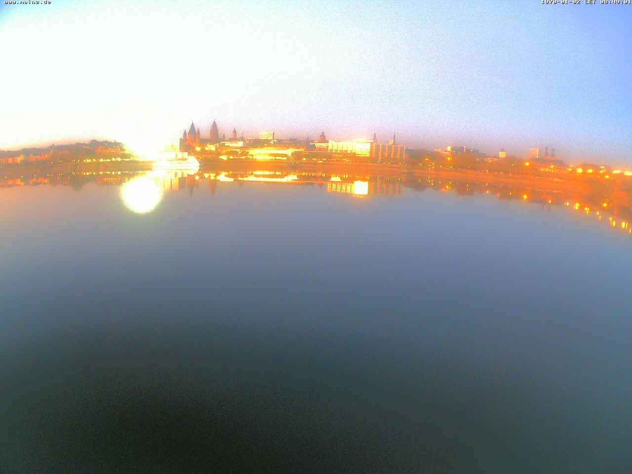 Archiv Foto Webcam Rheinufer Mainz-Kastel