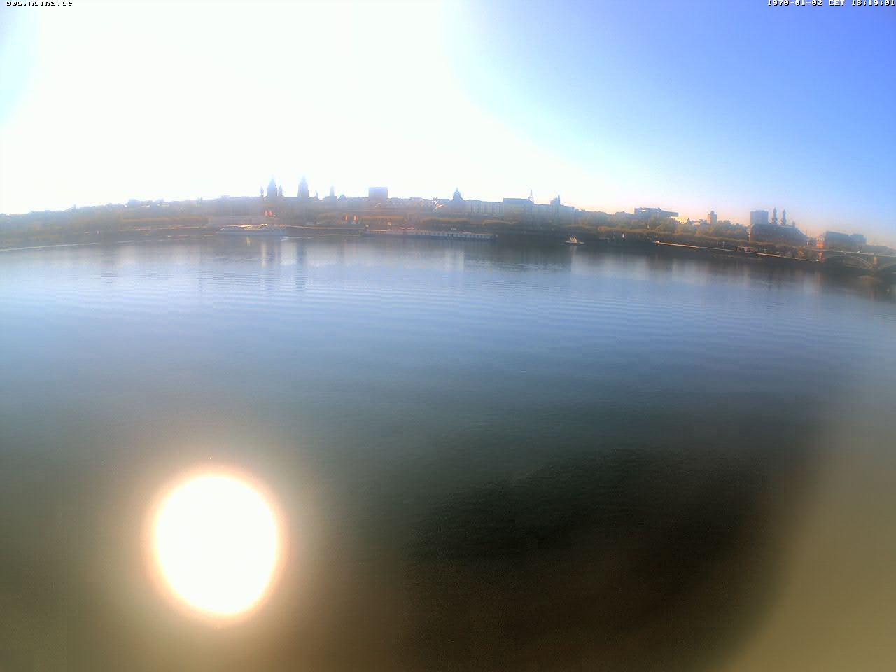 Archiv Foto Webcam Rheinufer Mainz-Kastel
