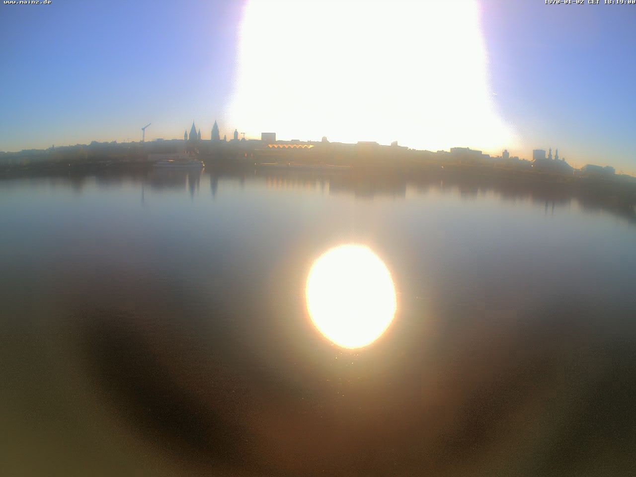 Archiv Foto Webcam Rheinufer Mainz-Kastel