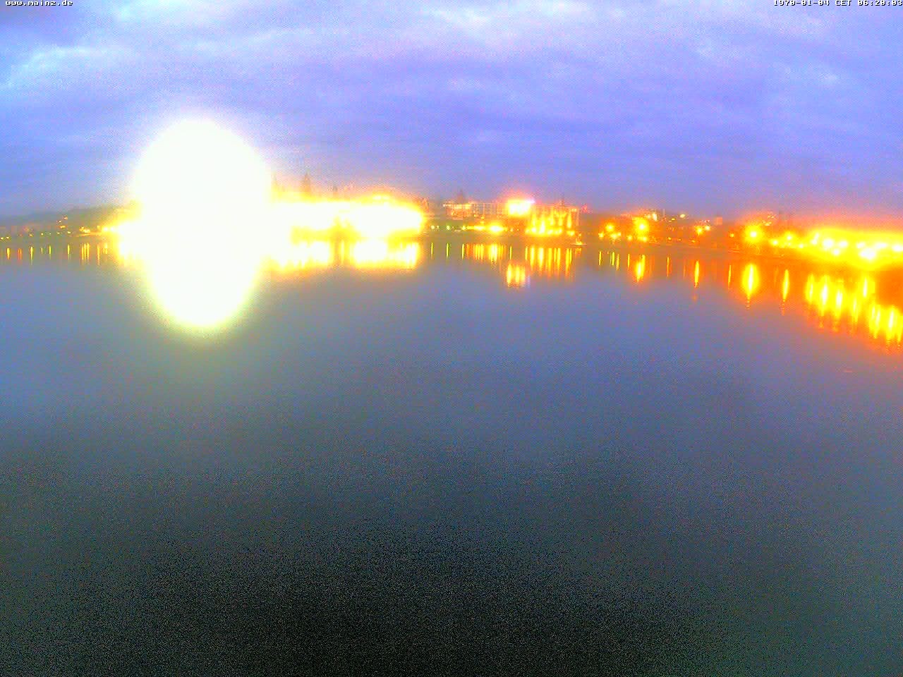 Archiv Foto Webcam Rheinufer Mainz-Kastel